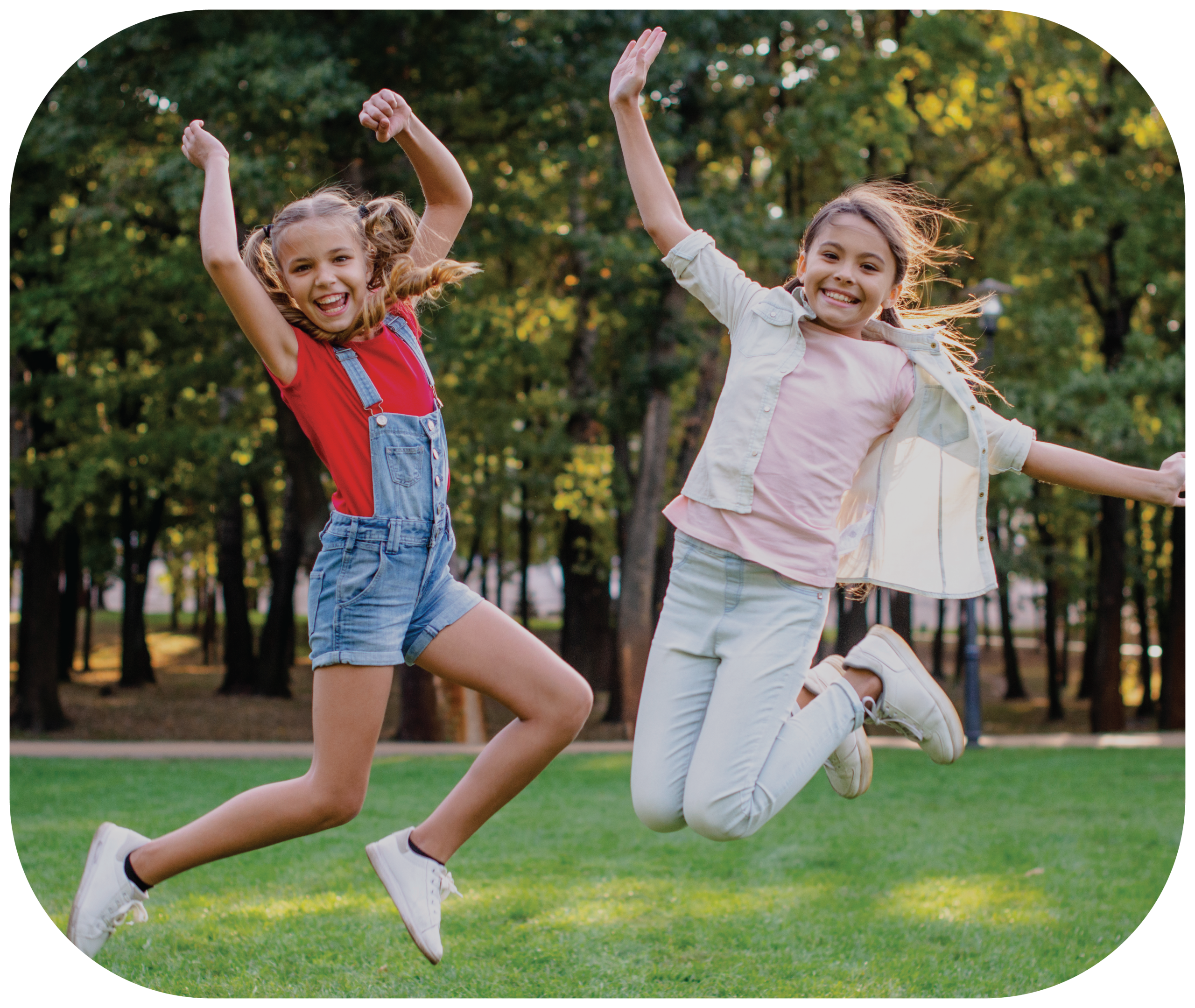 Blije kinderen van Zorg & Thuis